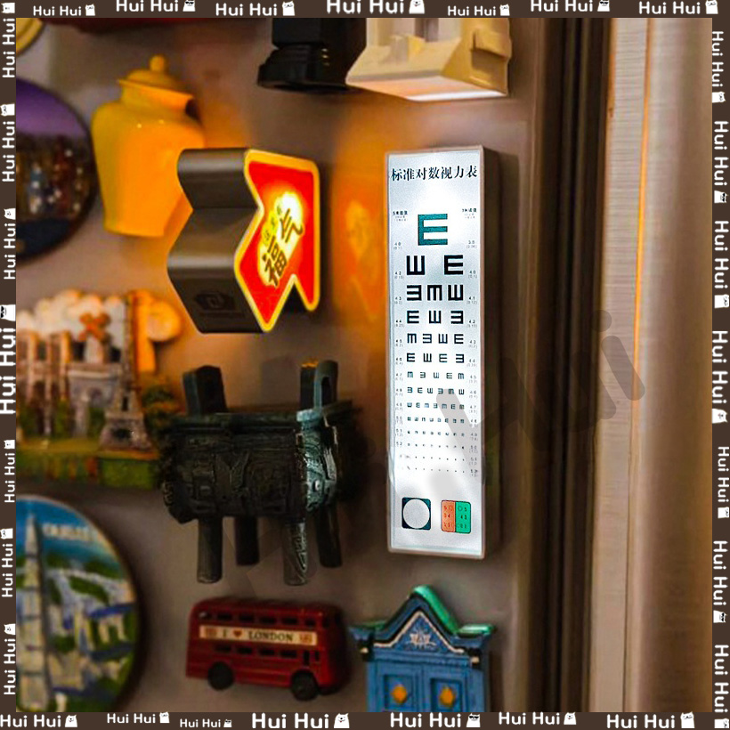 Magnetic Letter Board - 2025 Creative Simulated Miniature Eye Chart