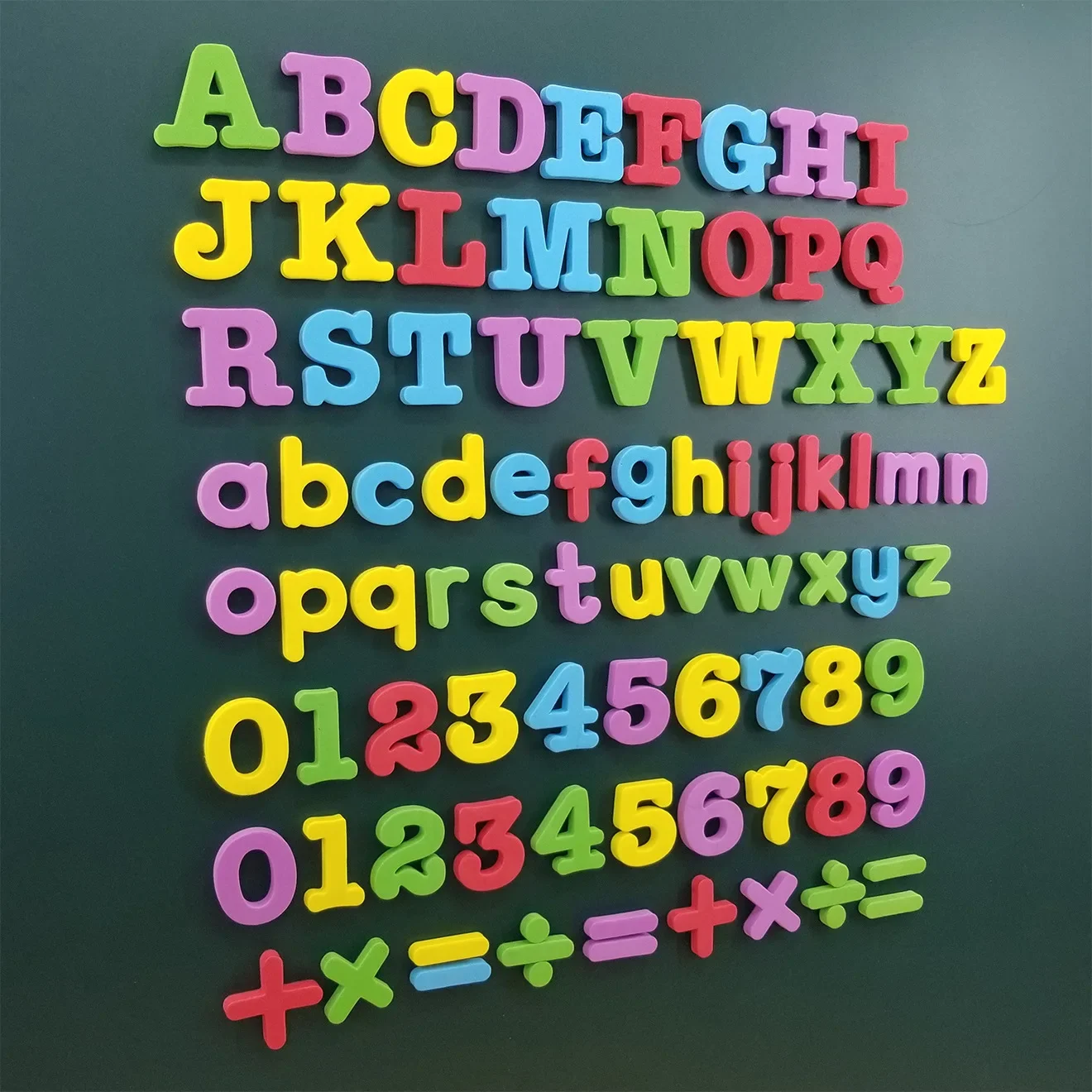 Magnetic Letter Board - Magnetic Letters Numbers Alphabet ABC 123