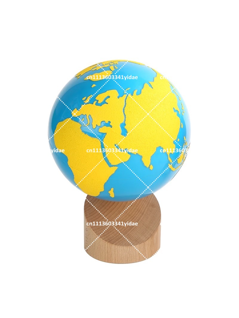 Educational Globe For Kids - Montessori Educational Globe Set - Continents