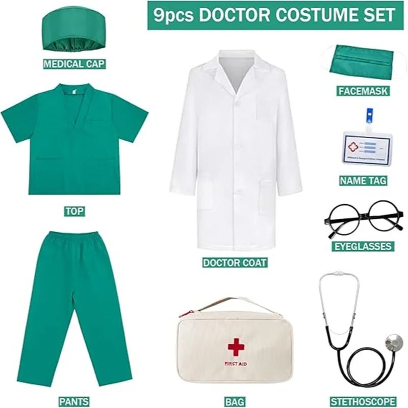 Kids Top+Pants+Coat+Accessorie - Kids Doctor Education recension och pris