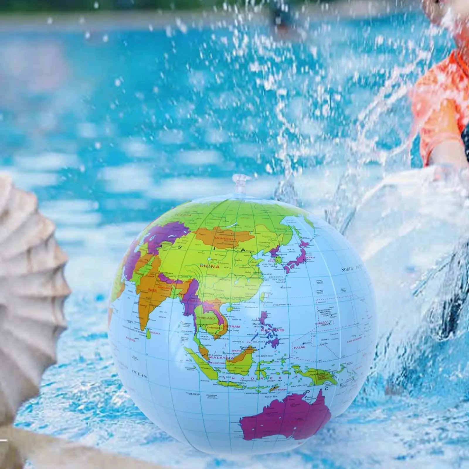 16 Inch 30cm Inflate Globe Bea - Educational Globe For Kids recension och pris