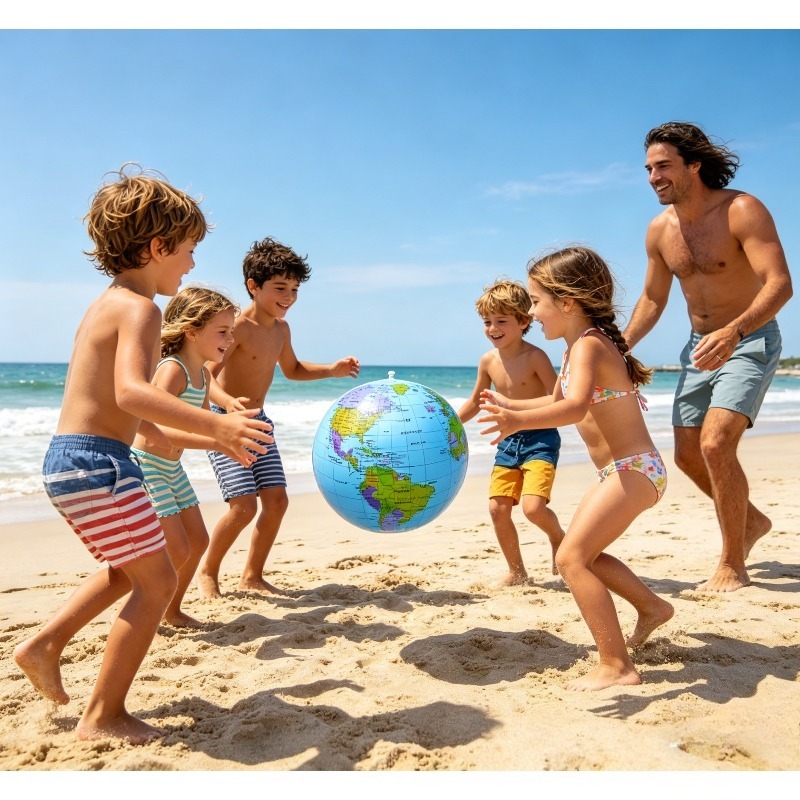 16 Inch 30cm Inflate Globe Bea - Educational Globe For Kids recension och pris