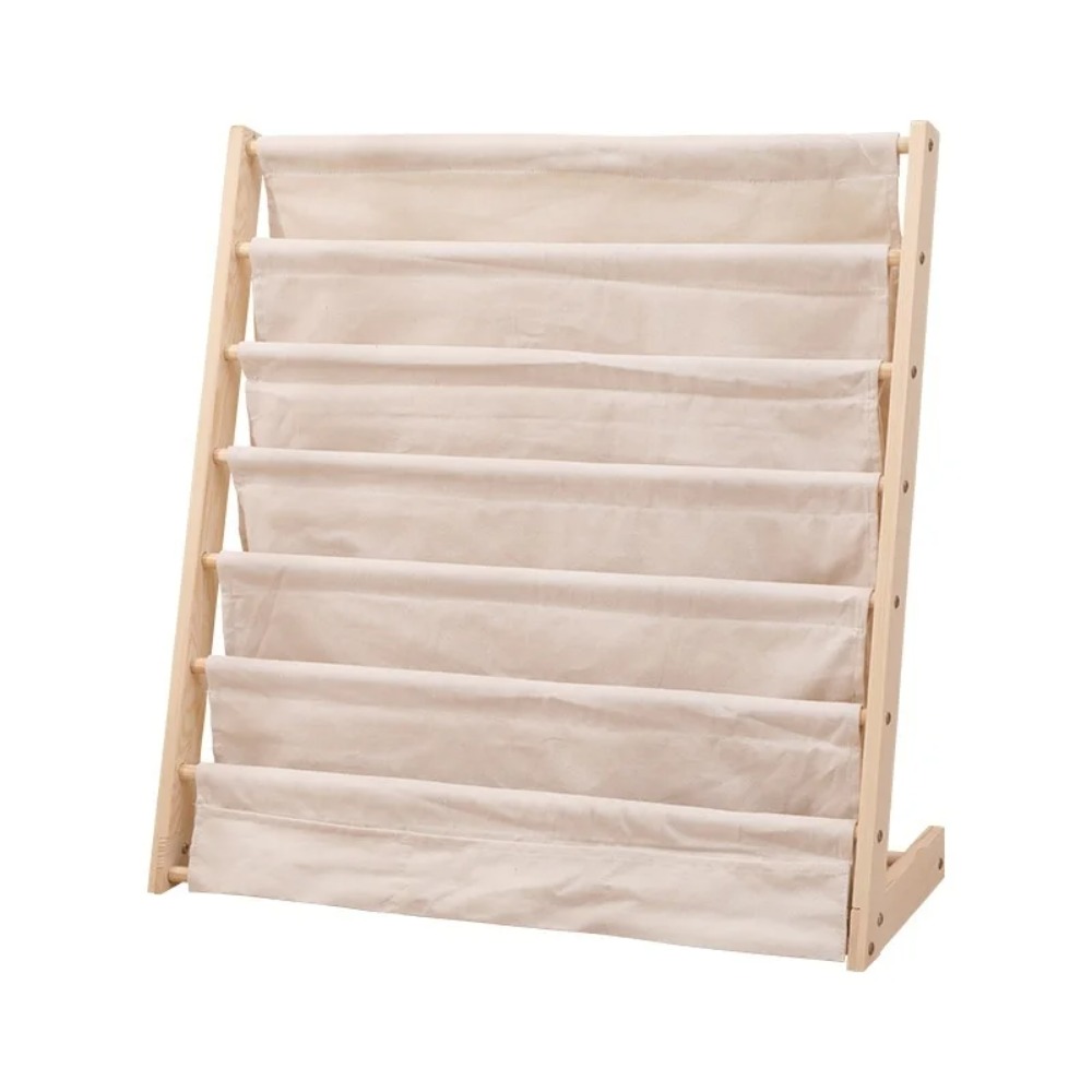Wooden Bookshelf, Multi Layer  - Montessori Shelf Toy recension och pris