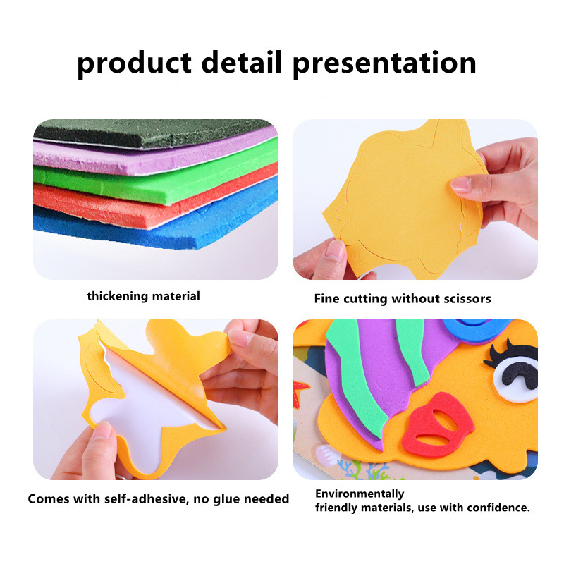 5Pcs/10Pcs/Lot Kids DIY 3D EVA - Kids Education Shows recension och pris