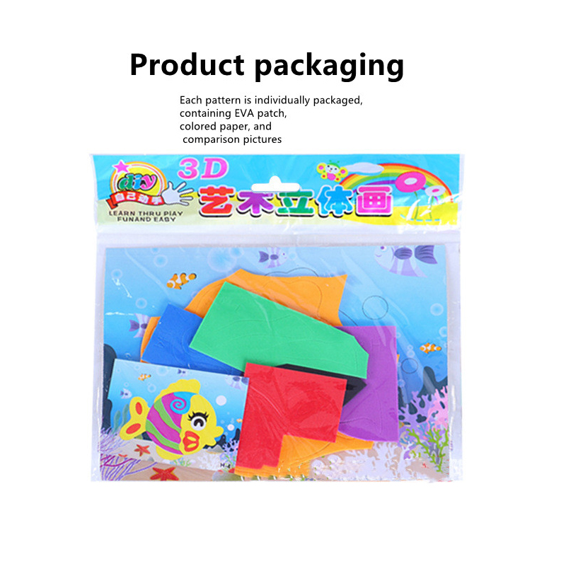 5Pcs/10Pcs/Lot Kids DIY 3D EVA - Kids Education Shows recension och pris