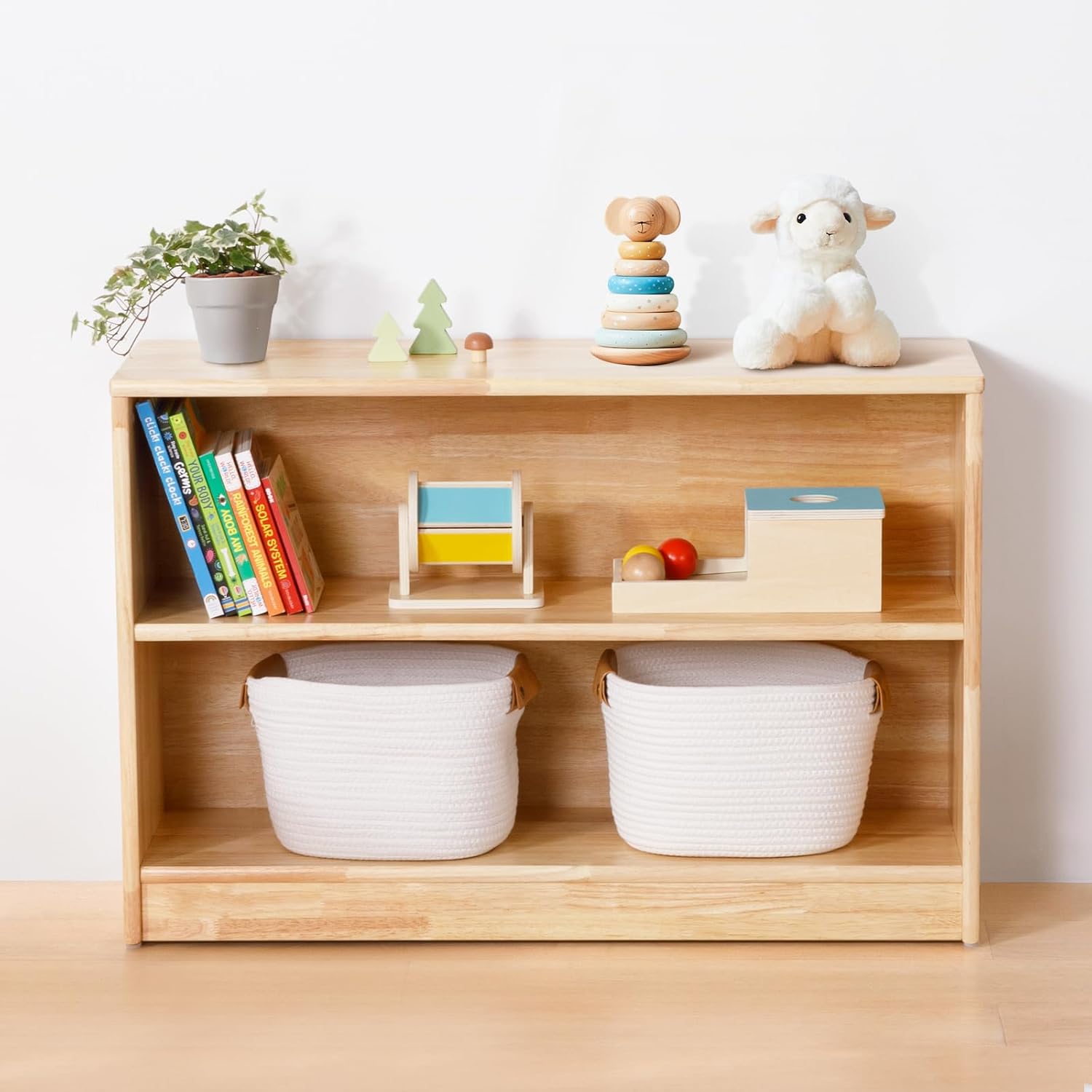 Montessori Shelf 2-Tier Toy St - Montessori Shelf Toy recension och pris