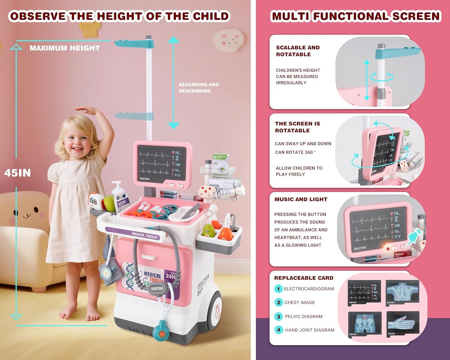 Deluxe Kids Doctor Play Set Pr - Kids Doctor Education recension och pris