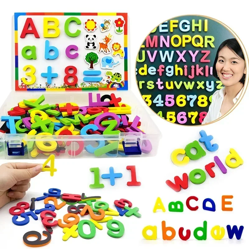 NEW  EVA Foam Magnetic Alphabe - Magnetic Letter Board recension och pris