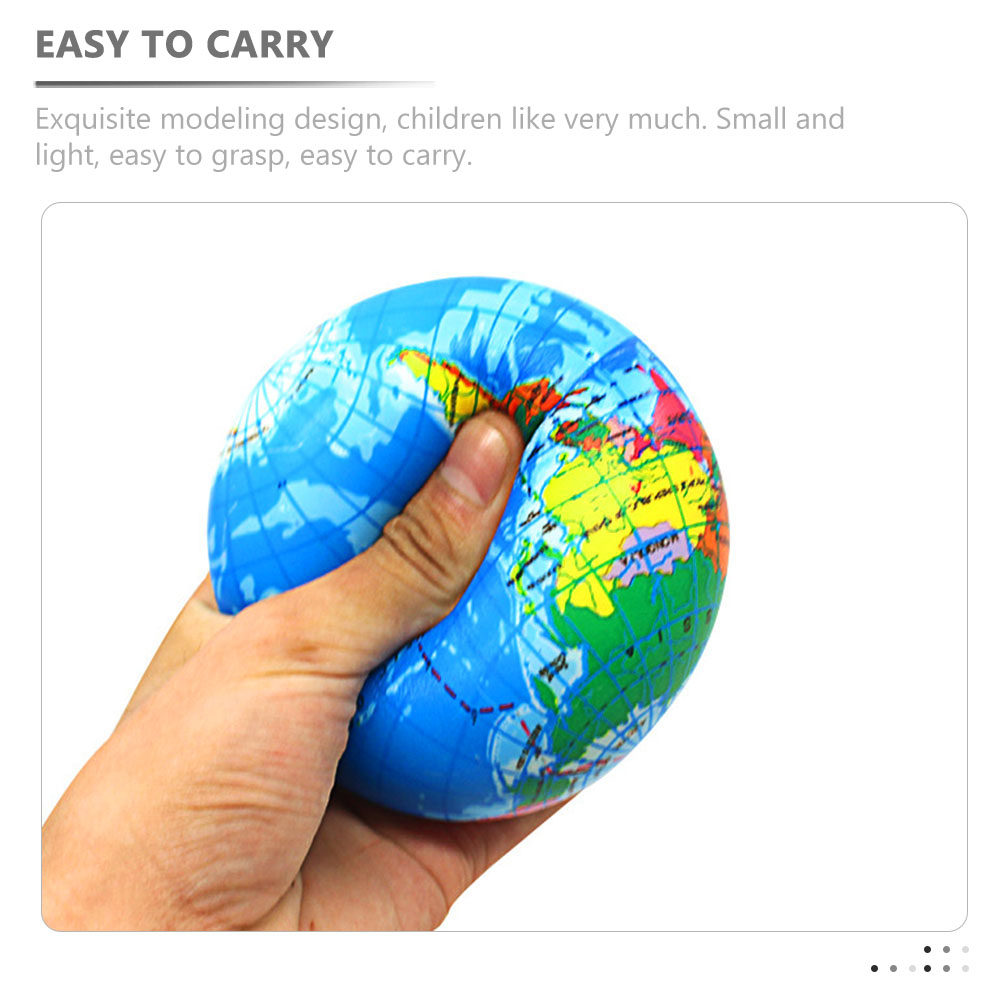 6 Pcs Stress Balls Kids Squeez - Educational Globe For Kids recension och pris