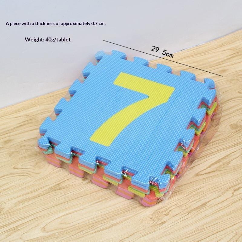 Non Toxic PE Foam Puzzle Play  - Kids Educational - Alphabet Numbers & More recension och pris