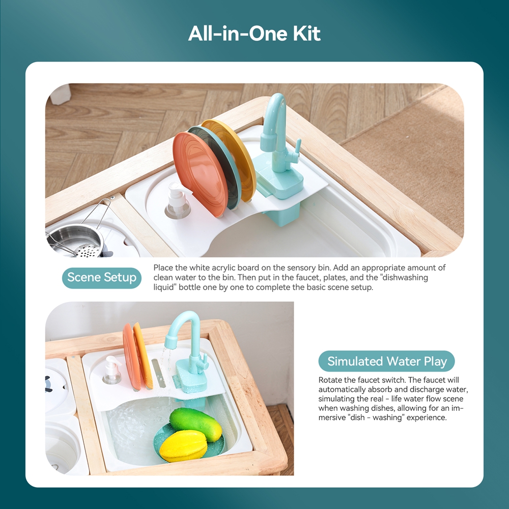 Baby Montessori Sensory Toys B - Montessori Shelf Toy recension och pris
