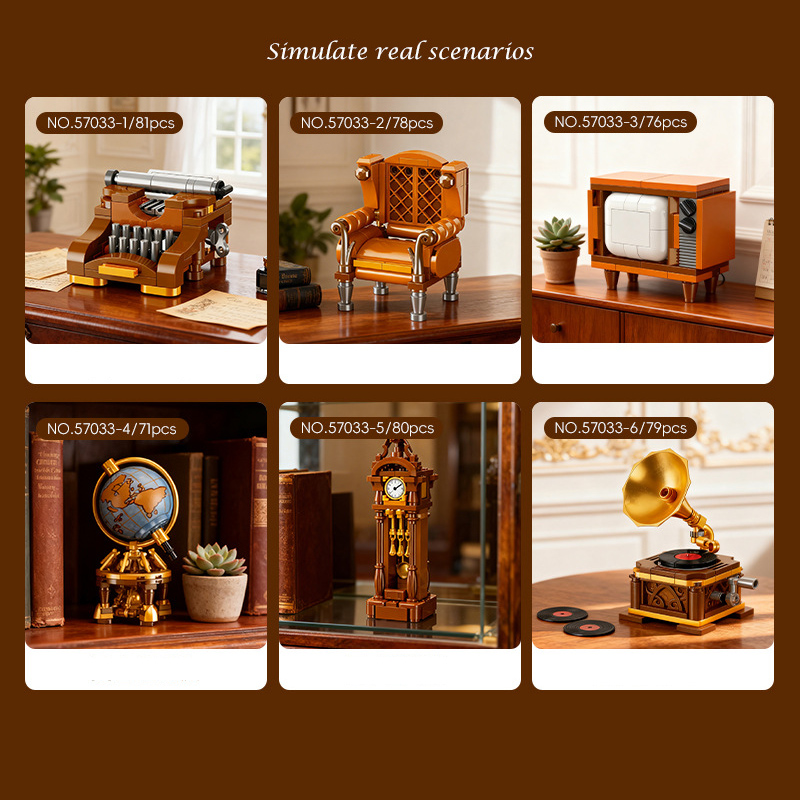 Classic Retro Idea Block Model - Educational Globe For Kids recension och pris