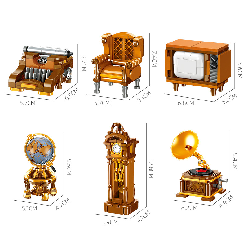 Classic Retro Idea Block Model - Educational Globe For Kids recension och pris