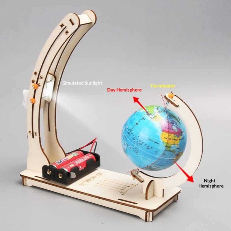 TH 1Set Day Night Cycle Scienc - Educational Globe For Kids recension och pris