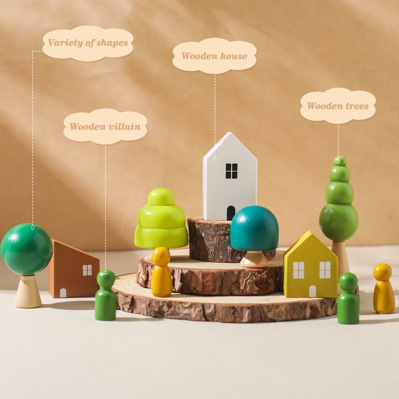 Montessori Sensory Toys  Stack - Montessori Shelf Toy recension och pris