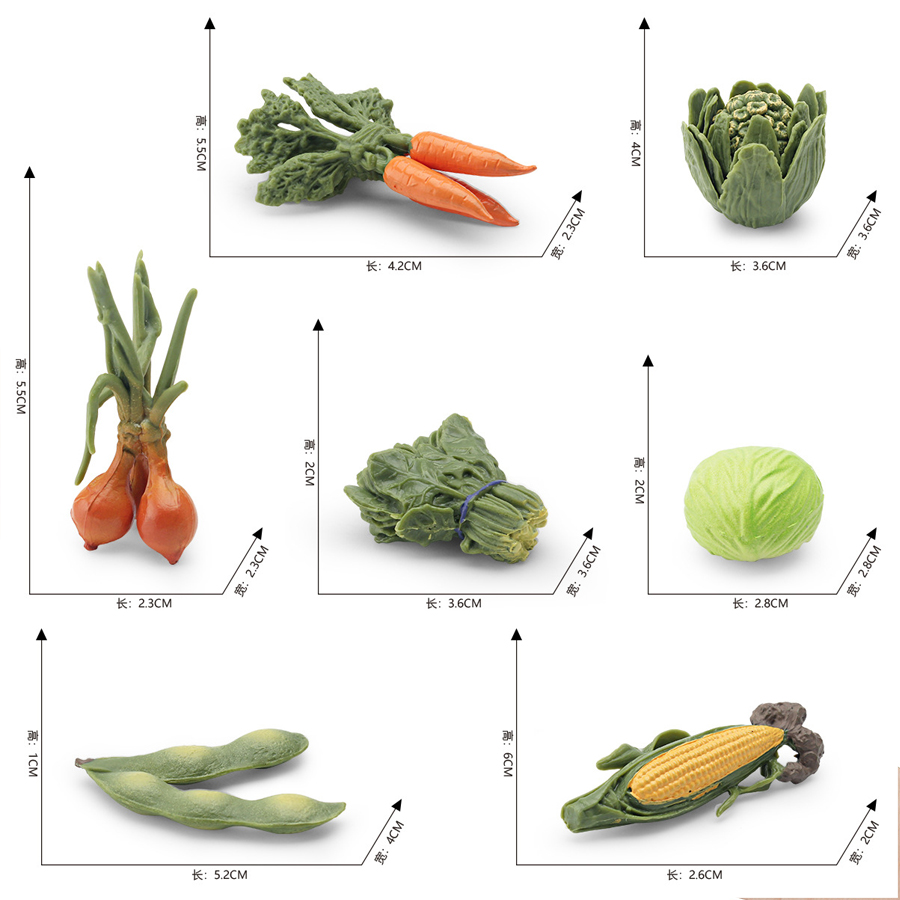 Realistic Vegetables Model Fig - Kids Education Shows recension och pris