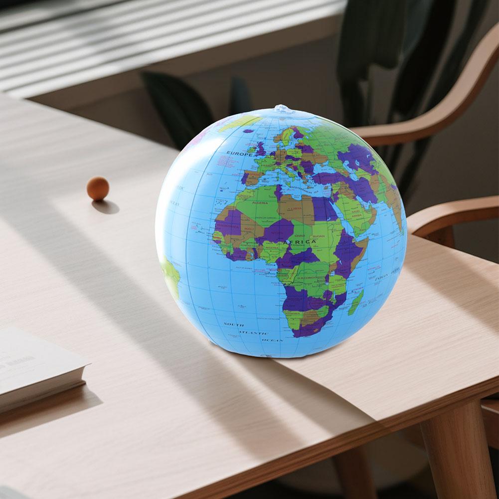 12/16Inch Inflate Globe Beach  - Educational Globe For Kids recension och pris