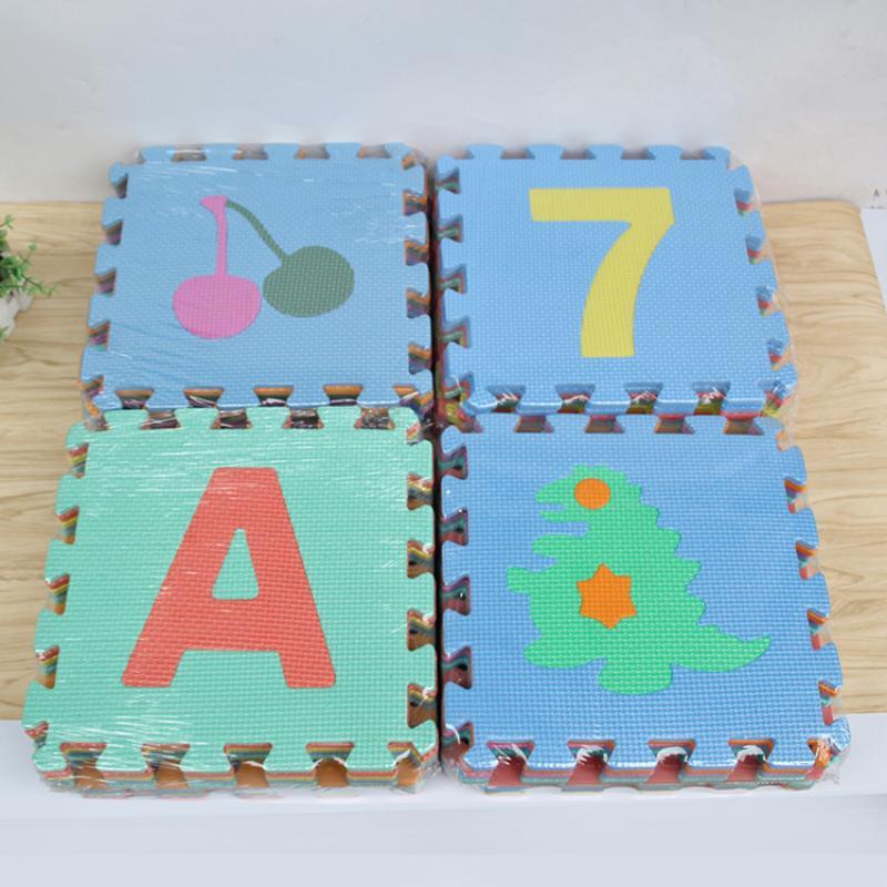 Non Toxic PE Foam Play Mat Alp - Kids Educational - Alphabet Numbers & More recension och pris