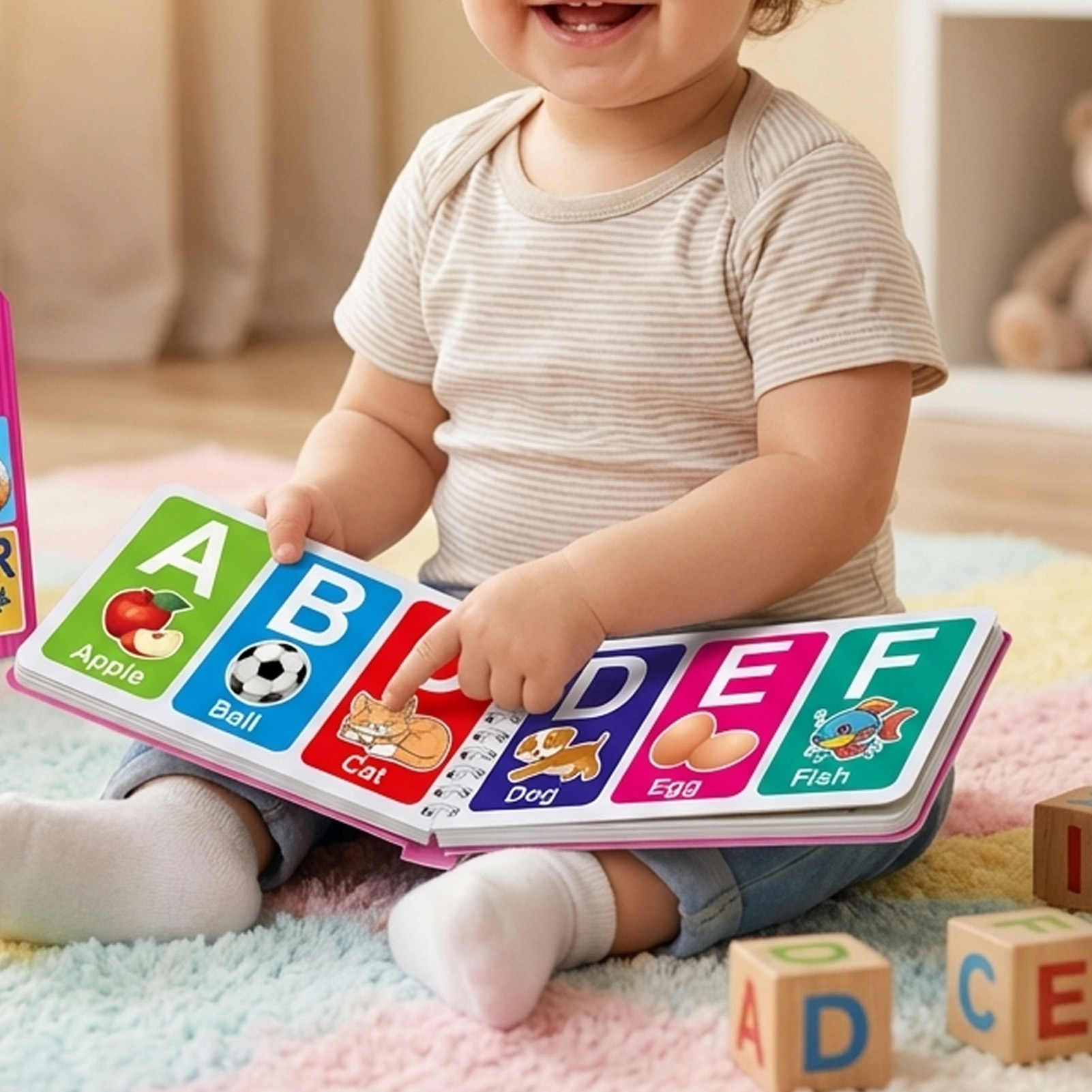 Early Education Cognitive Card - Kids Educational - Alphabet Numbers & More recension och pris