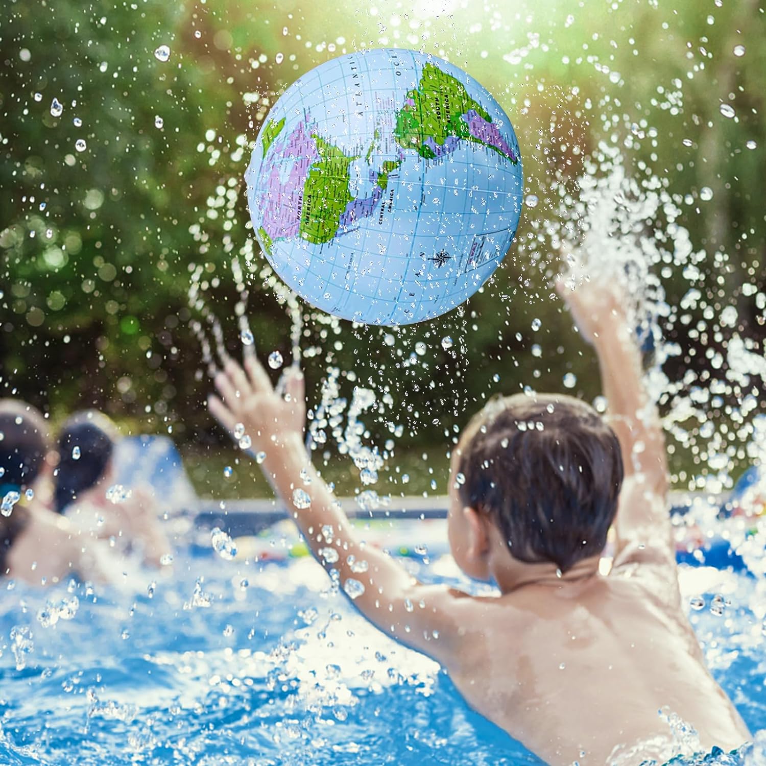 1/2/4 PCS Inflatable Globe Blo - Educational Globe For Kids recension och pris