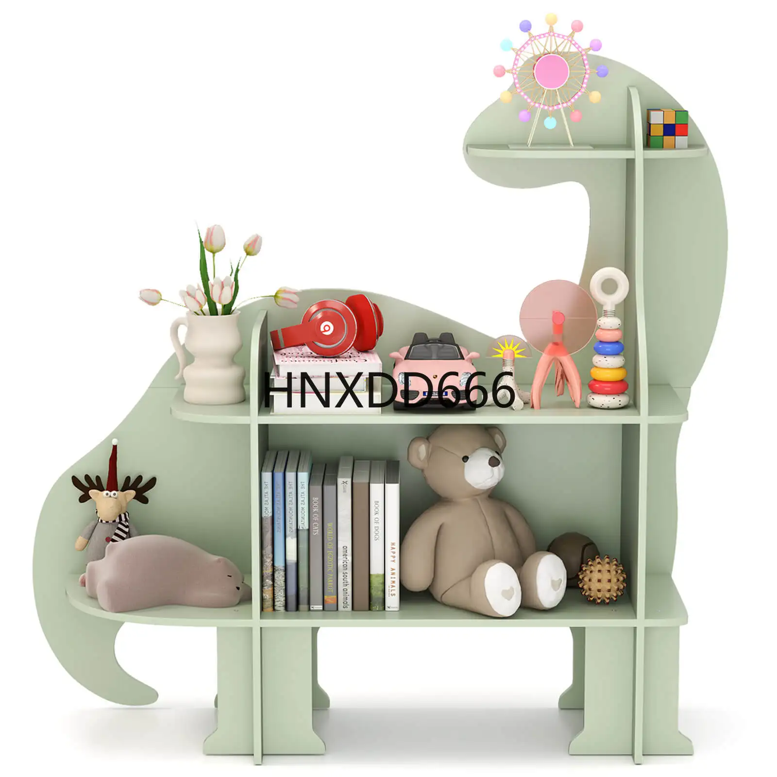 3-Tier Dinosaur Kids Bookshelf - Montessori Shelf Toy recension och pris