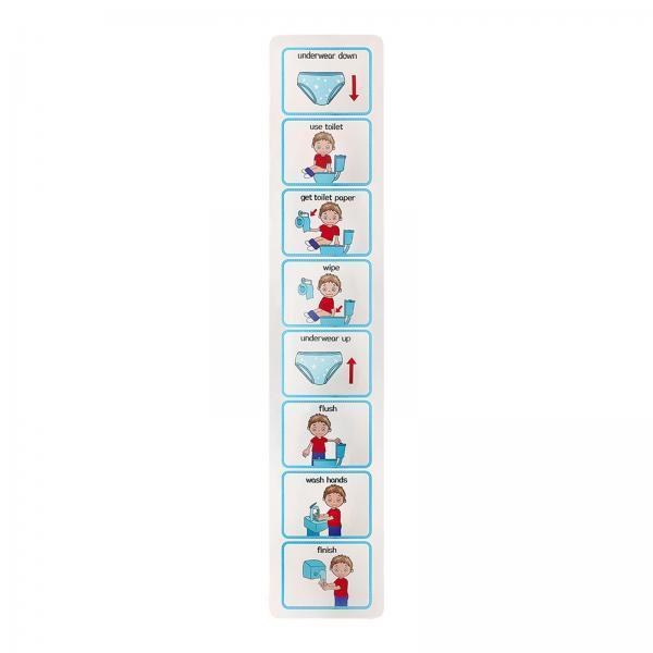 Kids Potty Chart Visual Schedu - Kids Education Charts recension och pris