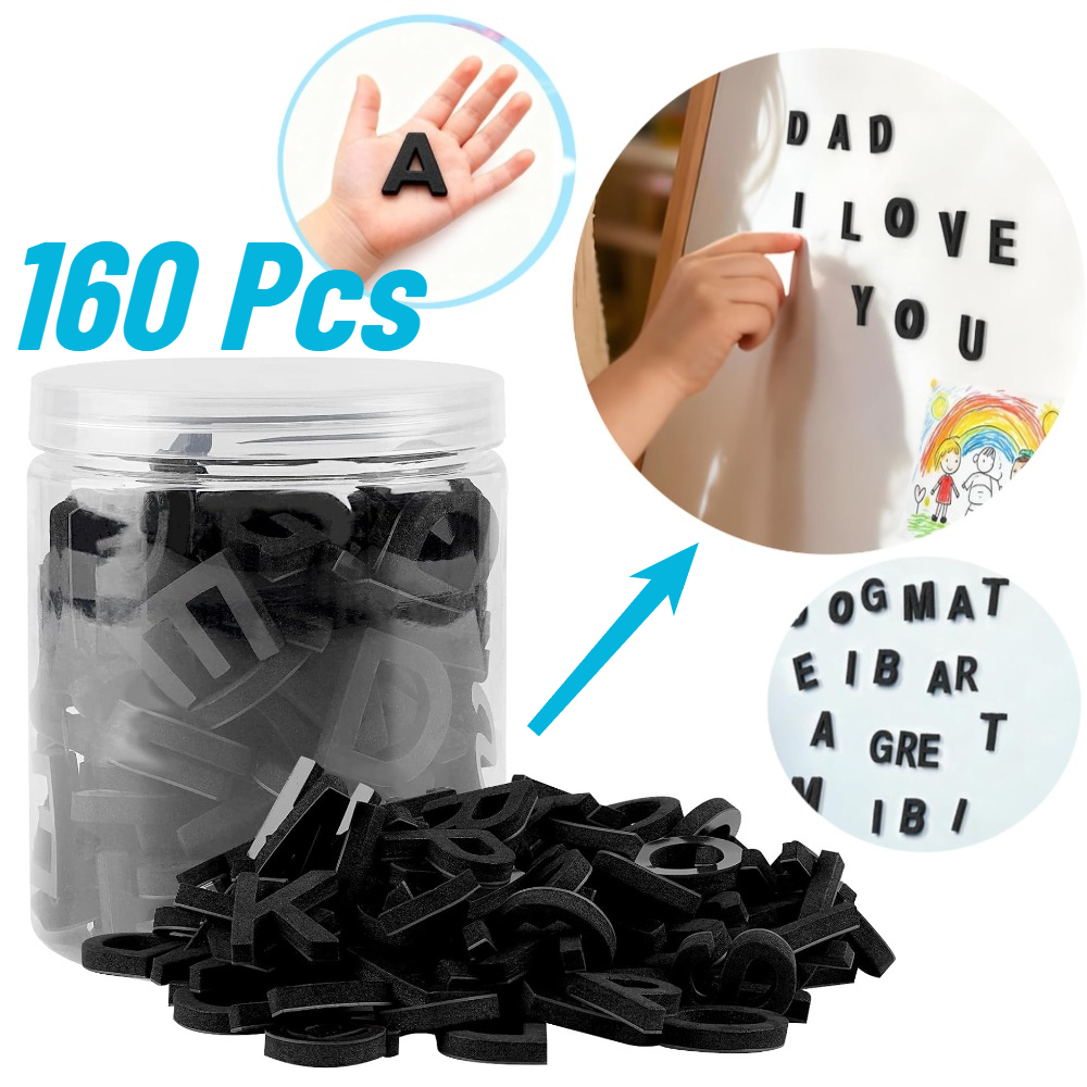 160pcs Decorative Magnetic EVA - Magnetic Letter Board recension och pris