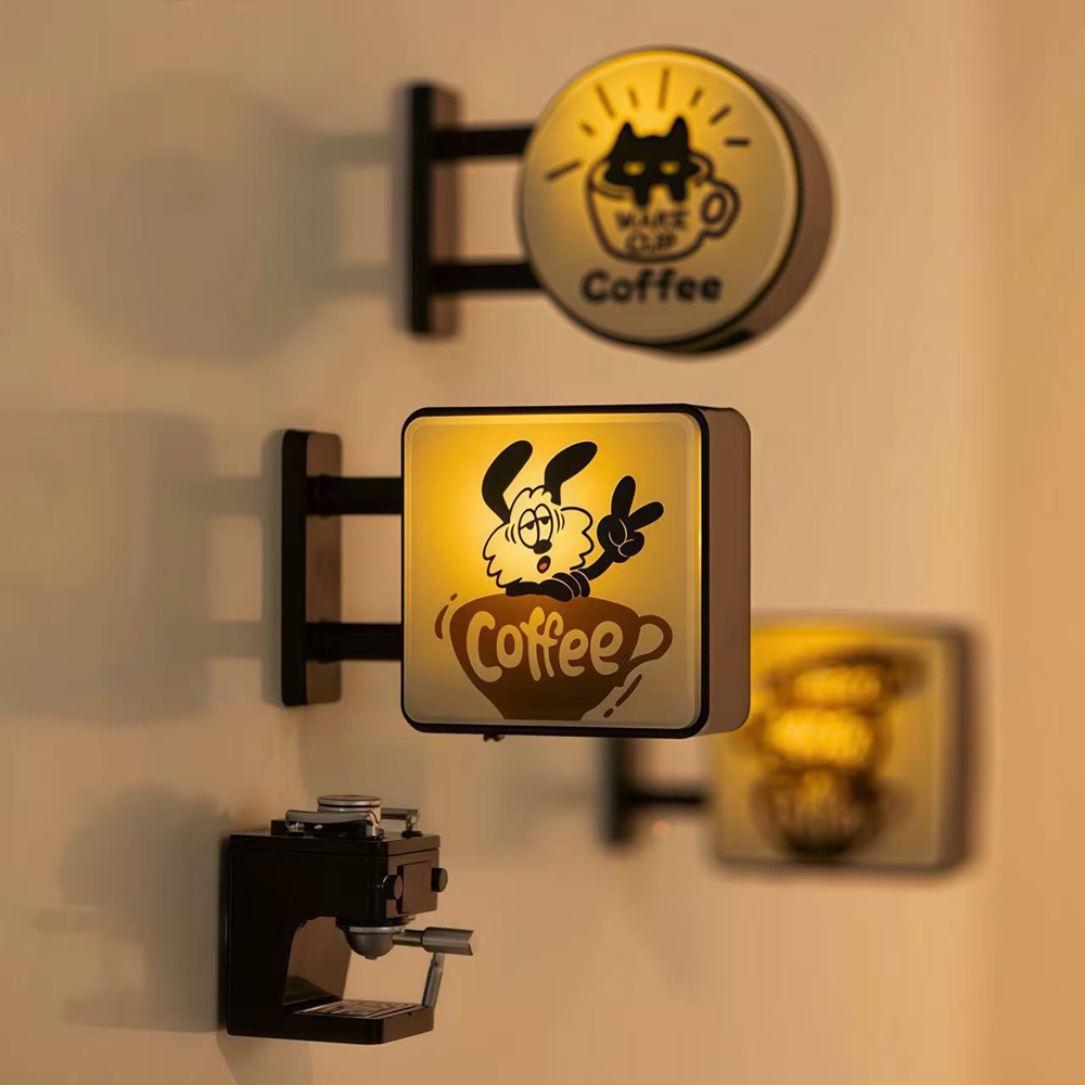 American Coffee Shop Illuminat - Magnetic Letter Board recension och pris