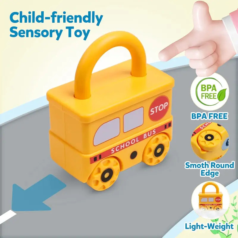 Educational Car Shaped Puzzle  - Montessori Shelf Toy recension och pris