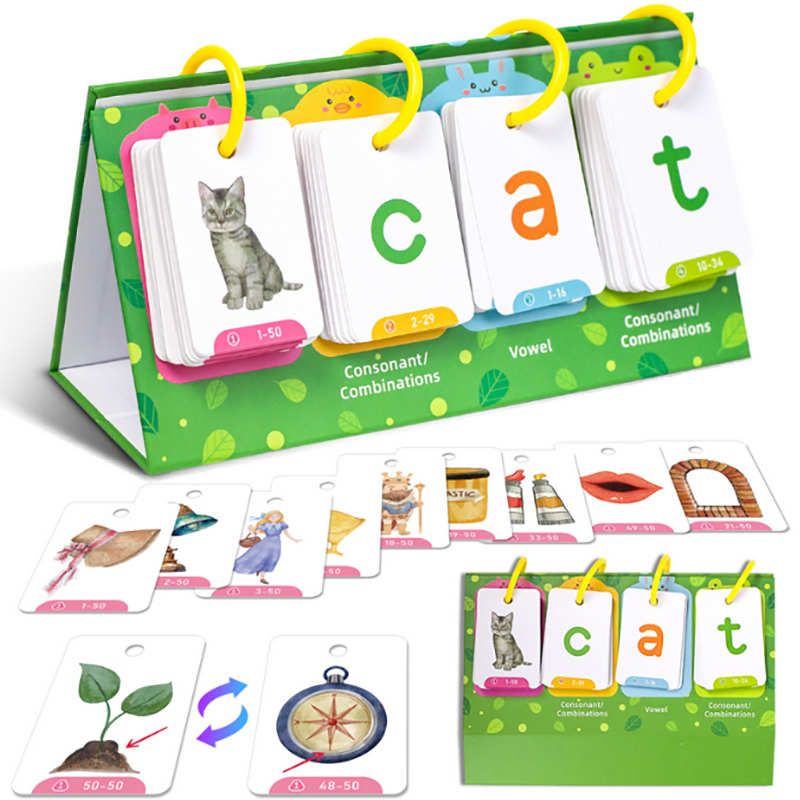 Kids CVC Words Flashcards Phon - Kids Education Charts recension och pris