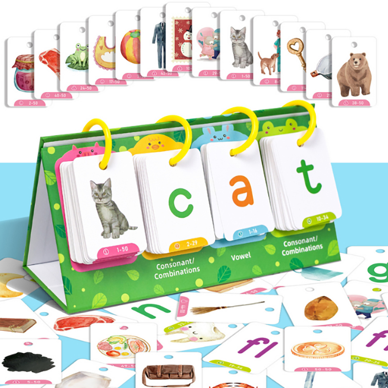 Kids CVC Words Flashcards Phon - Kids Education Charts recension och pris