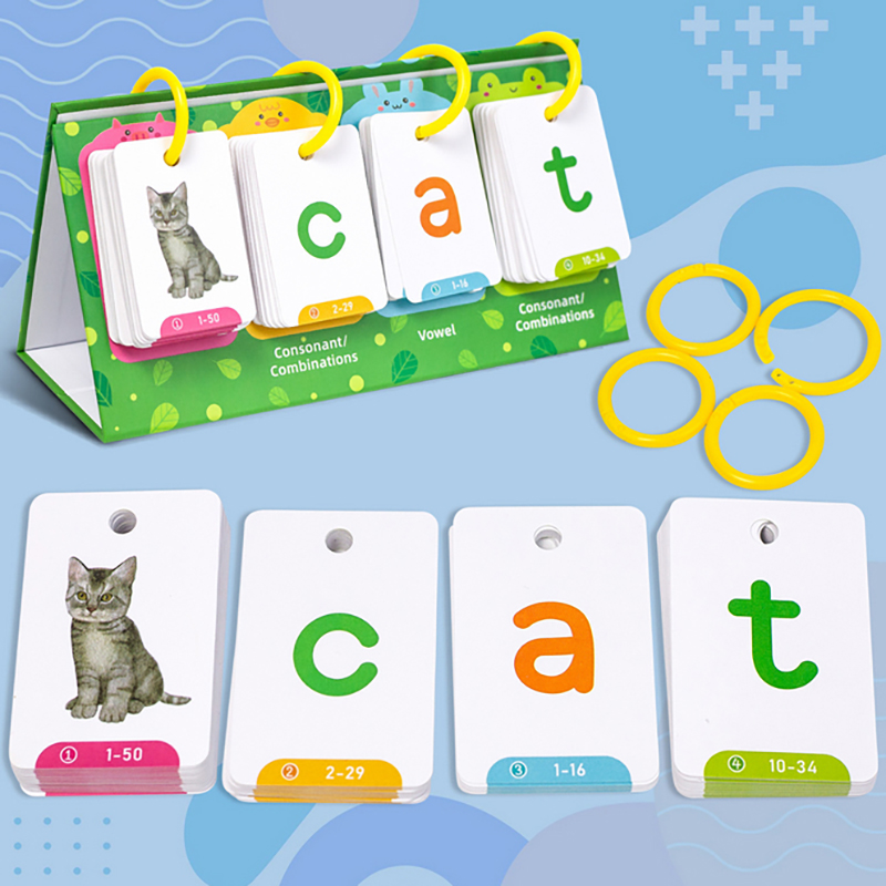 Kids CVC Words Flashcards Phon - Kids Education Charts recension och pris
