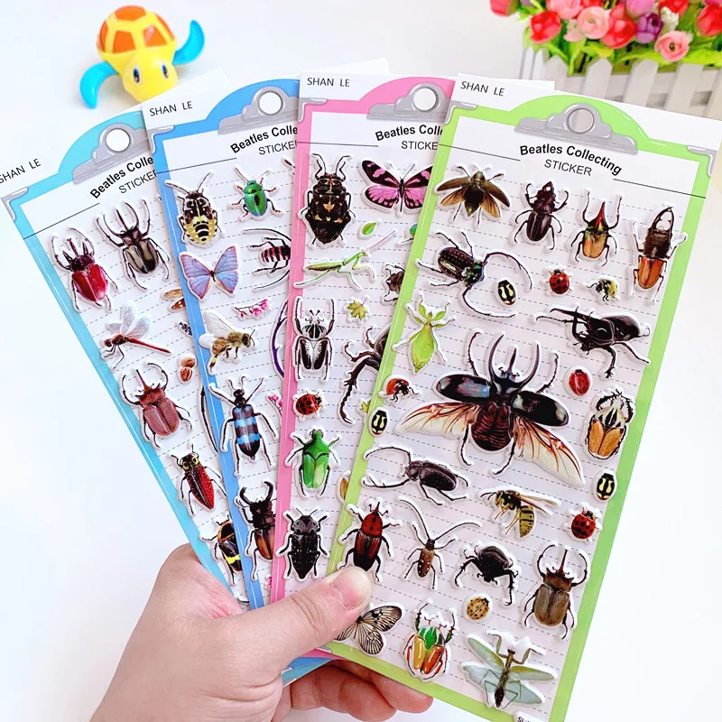 Hot Sale 3D Lifelike Insect St - Kids Education Charts recension och pris