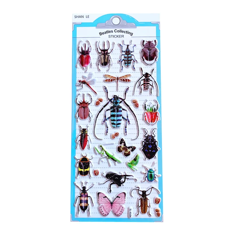 Hot Sale 3D Lifelike Insect St - Kids Education Charts recension och pris