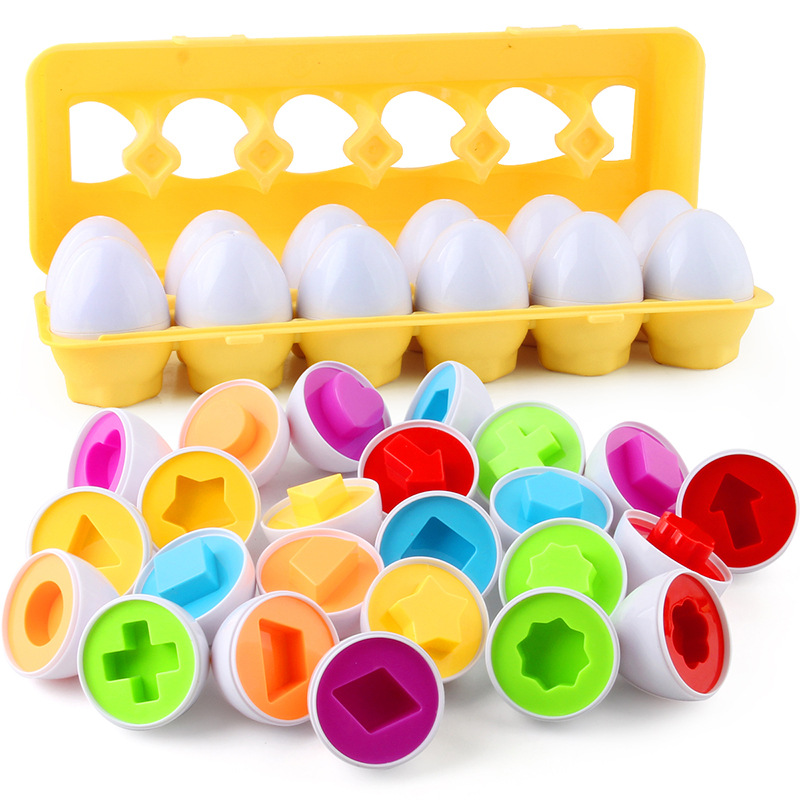 Eggs Screws 3D Puzzle Montesso - Montessori Shelf Toy recension och pris