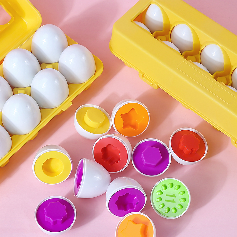 Eggs Screws 3D Puzzle Montesso - Montessori Shelf Toy recension och pris