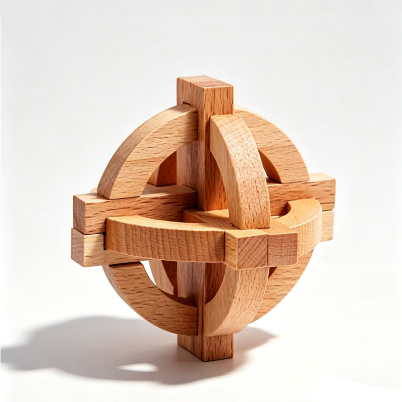 Classic Luban Lock Globe Shape - Educational Globe For Kids recension och pris
