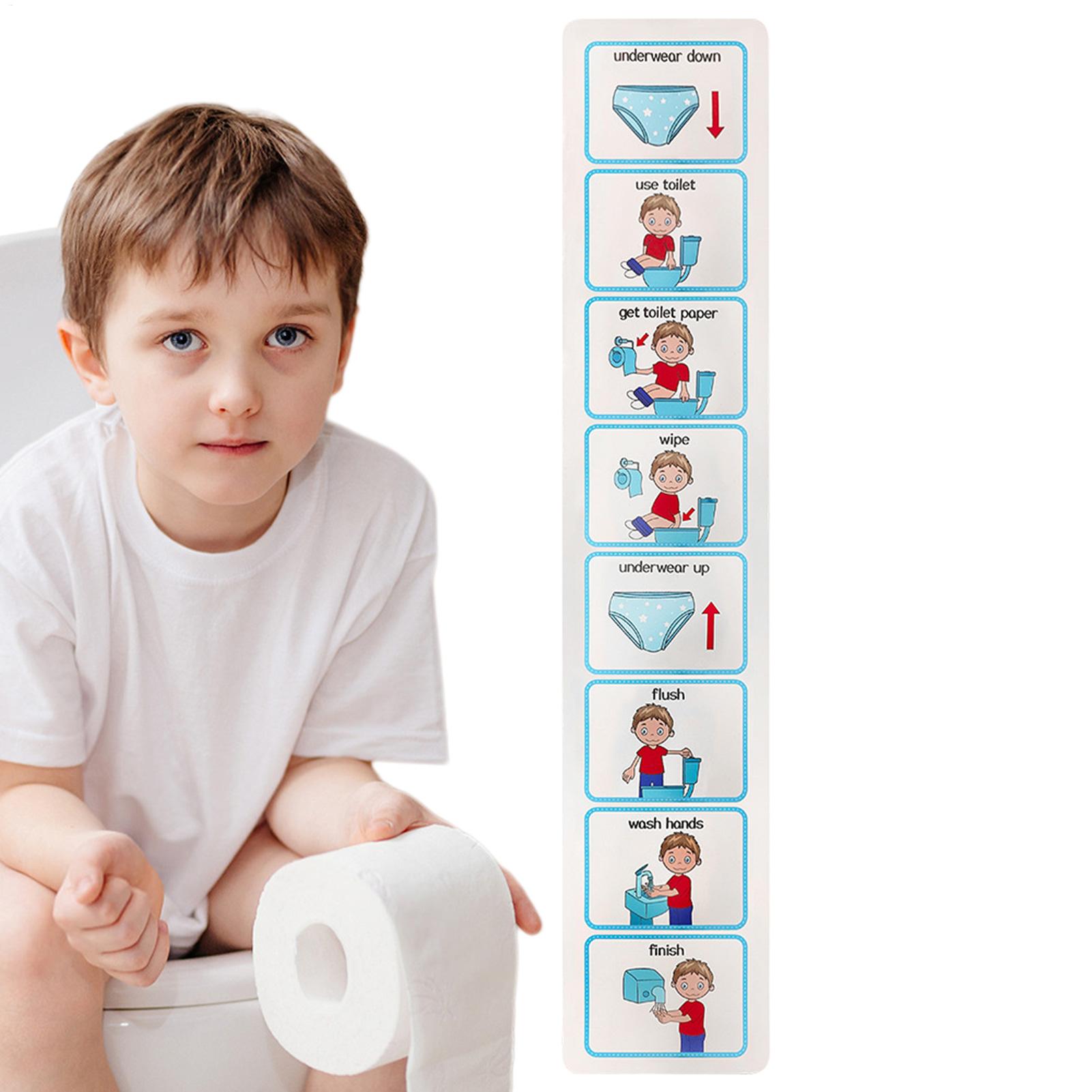 Potty Training Visual Schedule - Kids Education Charts recension och pris