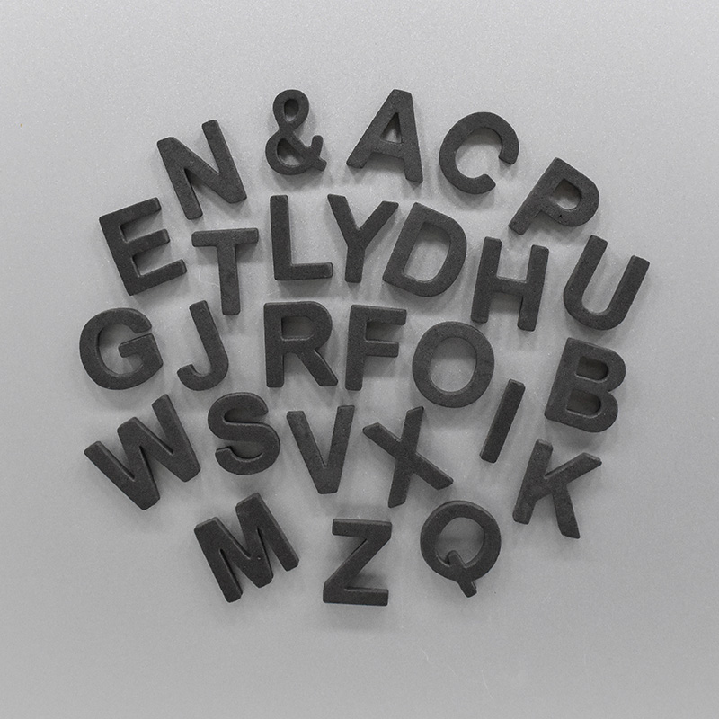 English Letters Fridge Sticker - Magnetic Letter Board recension och pris
