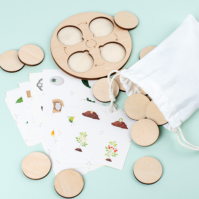 Life Cycle Board Montessori Ki - Montessori Shelf Toy recension och pris