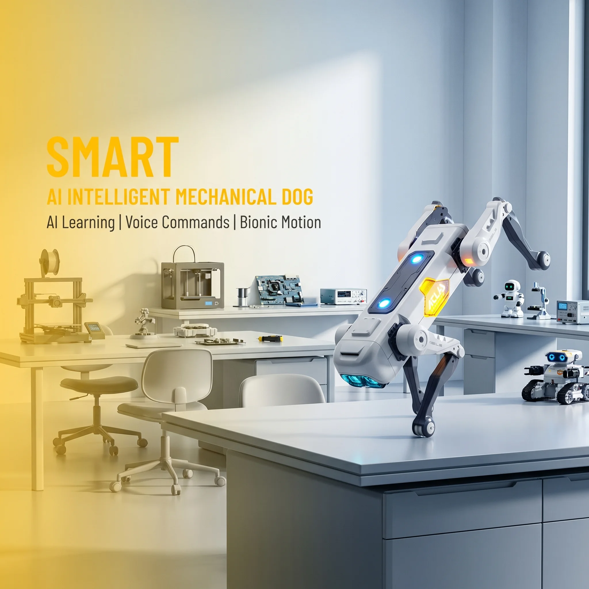 AI Smart Robot Dog, Voice & AP - Kids Education Gift recension och pris