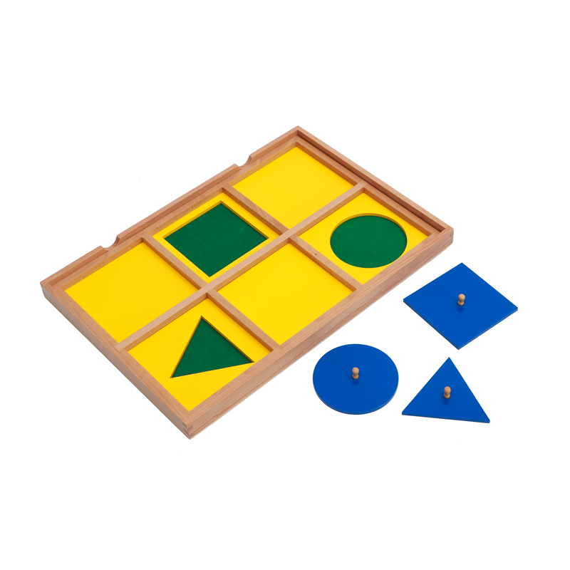 Montessori Sensory Toys Geomet - Montessori Shelf Toy recension och pris