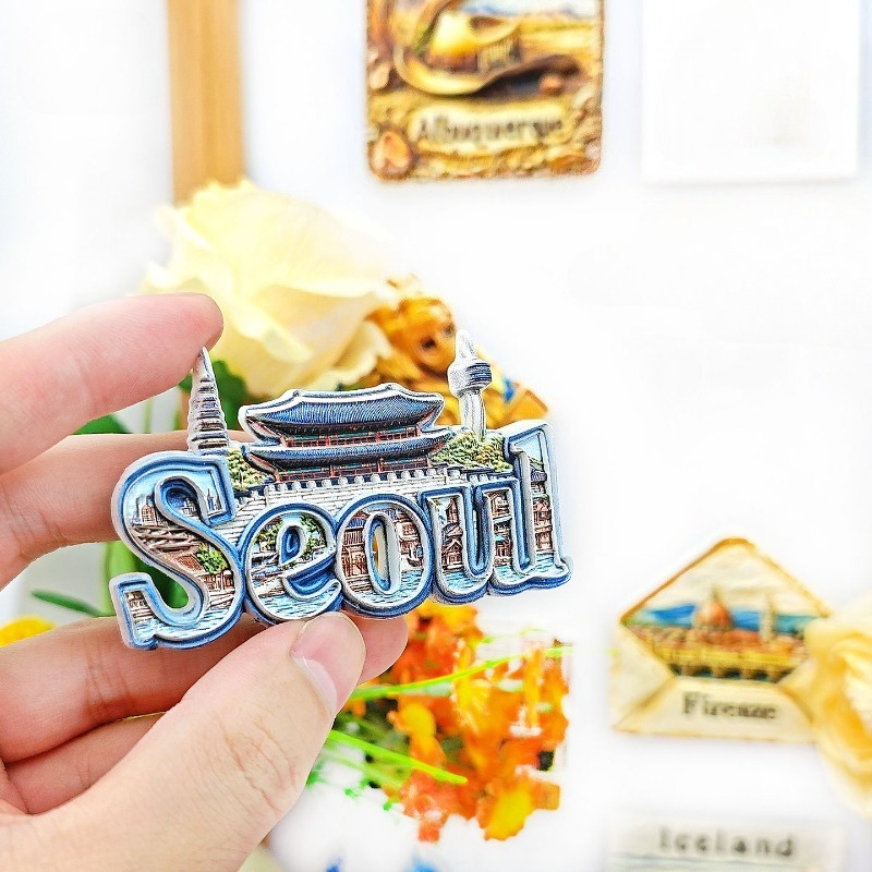 Seoul Gyeongbokgung & Namsan T - Magnetic Letter Board recension och pris