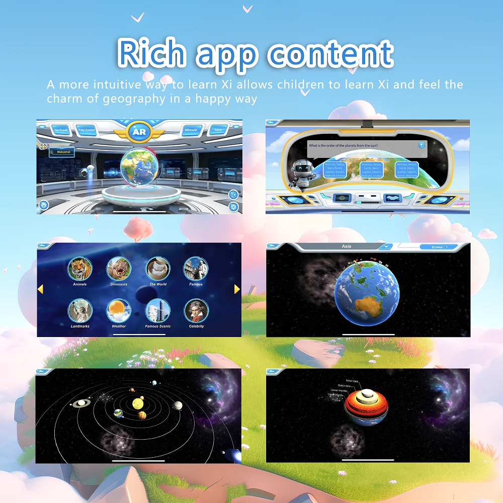 AR Interactive Smart Globe Kid - Educational Globe For Kids recension och pris