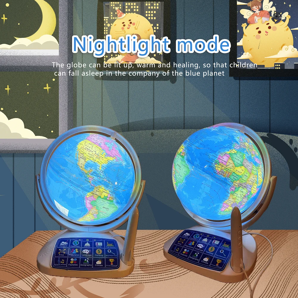 AR Interactive Smart Globe Kid - Educational Globe For Kids recension och pris