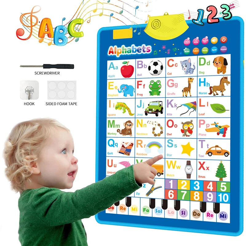 Electronic English Alphabet Wa - Kids Education Charts recension och pris