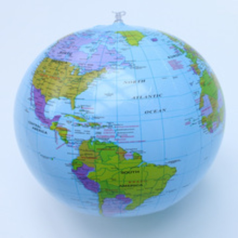 Inflatable Earth Globe Easy to - Educational Globe For Kids recension och pris