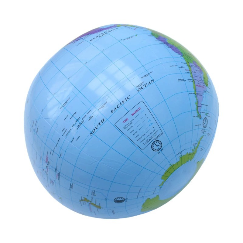 Inflatable Earth Globe Easy to - Educational Globe For Kids recension och pris