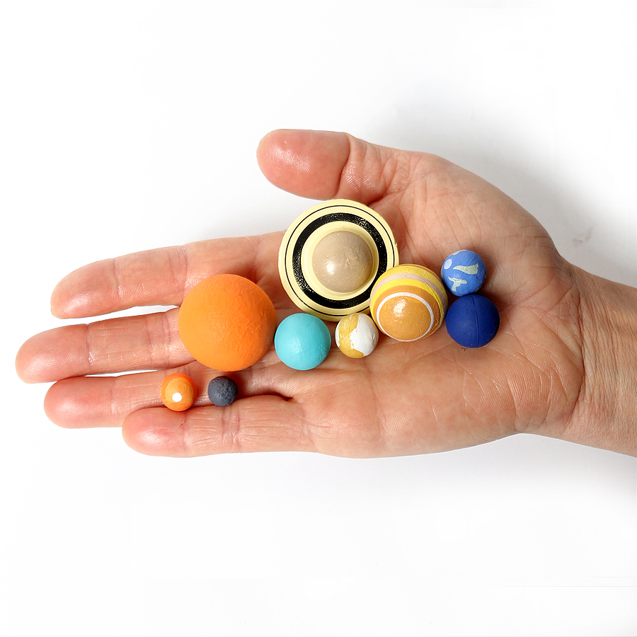 Hand-Painted Solar System Plan - Kids Education Shows recension och pris